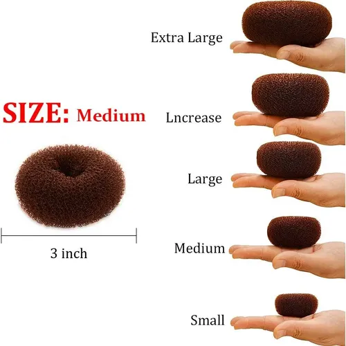 Hacedor De Moño Nicemovic 2pcs Mediano 7.62 Cm Color Braun