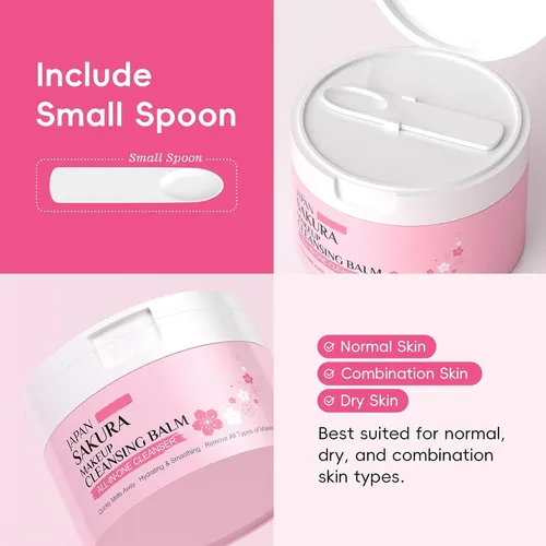 Bálsamo Limpiador De Maquillaje Sakura, Removedor Hidratante