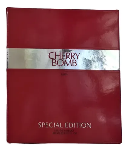 Eau De Parfum Zara Cherry Bomb 90ml Notas Cereza Mandarina Mujer