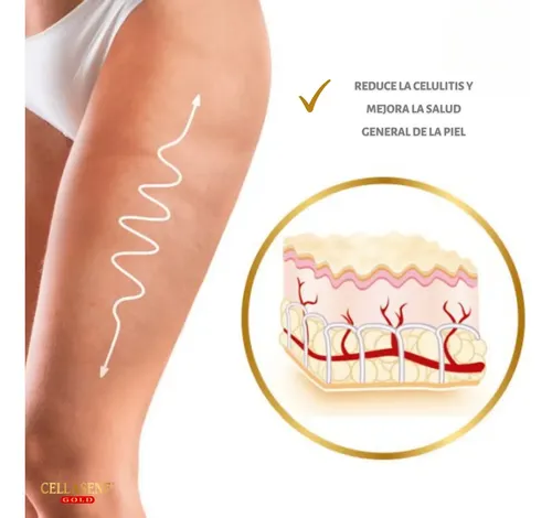 Cellasene Gold 30 Caps Tratamiento Anti Celulitis Original