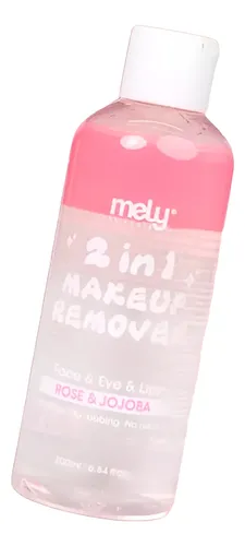 Agua Micelar Bifasica Mely Jojoba Y Agua De Rosas 200ml