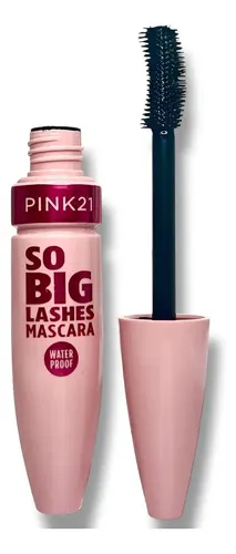 Mascara De Pestañas A Prueba De Agua Waterproof Pink 21 Negro