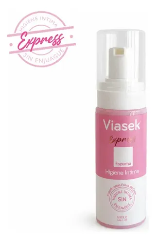 Viasek Express Higiene Intima Sin Enjuague x60 ml