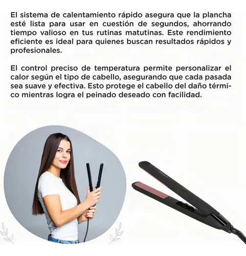Planchita Para Pelo Eurostil Profesional Easy