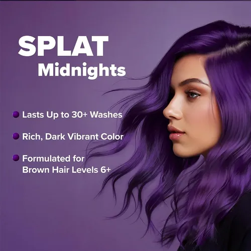 Tinte Semipermanente Splat Midnight Tanzanite Kit Completo