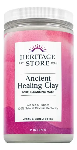 Mascarilla De Arcilla Purificante Heritage Store 31 Oz