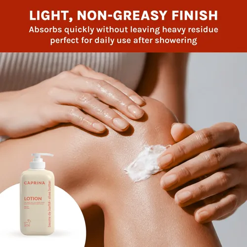 Loción Corporal Caprina, Crema Hidratante Con Manteca De Kar