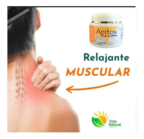 Apitox Crema X 250 G Calma El Dolor De Verdad Reuma Artrosis