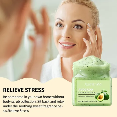 Exfoliante Facial Y Corporal O’kady De Aguacate 350ml
