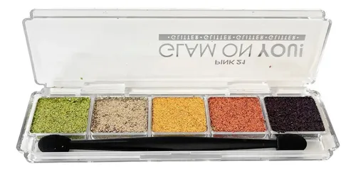 Paleta De Sombras Glitter Maquillaje Imperdible Para Color 03