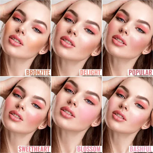 Profusion Blush I 6 Paleta De Rubores, Vegana, Mate/satinado