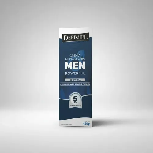 Depimiel Crema Depilatoria Men Powerful Corporal 120 G