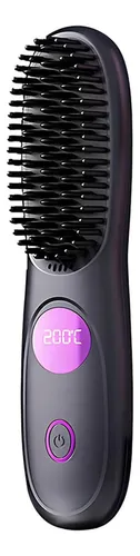 Plancha De Pelo Eléctrica Portátil Con Pantalla Digital