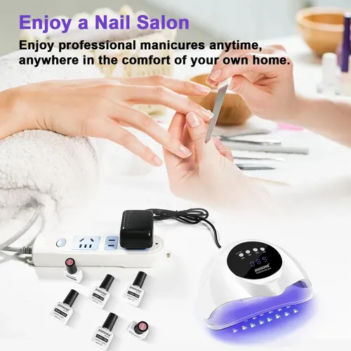 Lámpara Uv/led Para Uñas Jodsone M005 2 En 1 Con Sensor