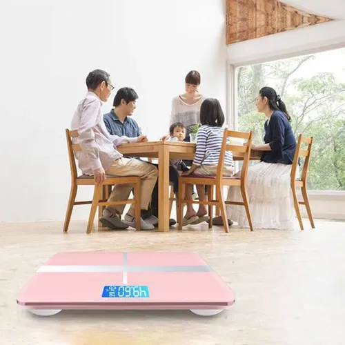 Báscula De Baño Digital Precisa, Pantalla Lcd Iluminada, Ste