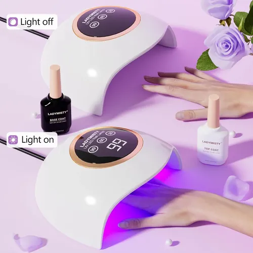 Lámpara Uv Led 72w Blanca Secado Gel Uñas Profesional