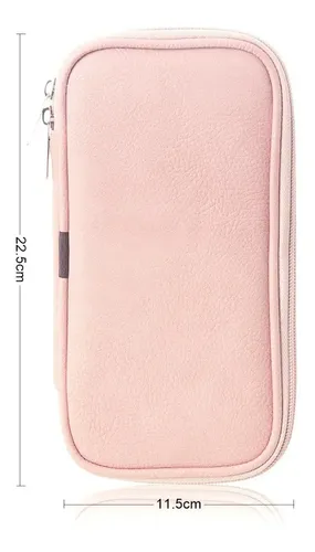 Estuche Brochero Porta Pinceles Maquillaje Con Cierre