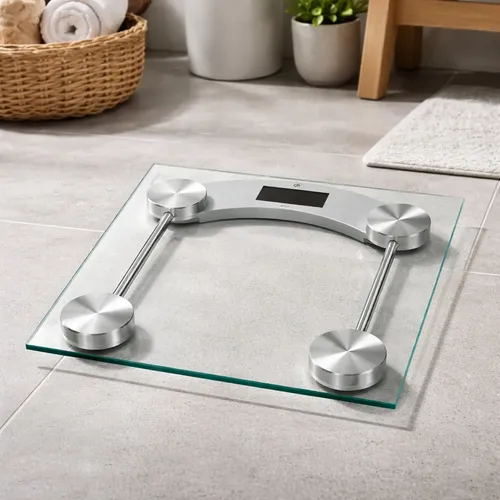 Balanza Digital De Baño Dinax Vidrio Templado 180kg