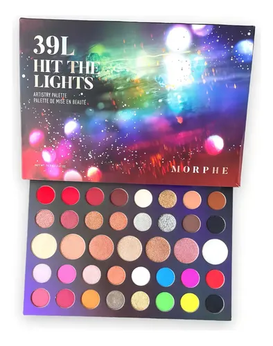 Paleta 39l Ojos Hit The Lights – Morphe Variado