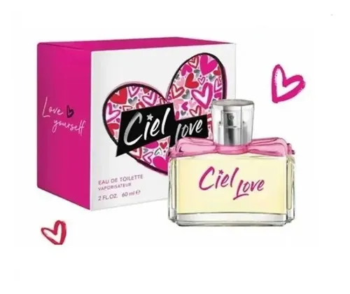 Perfume Colonia Niñas Ciel Love 60ml Edt