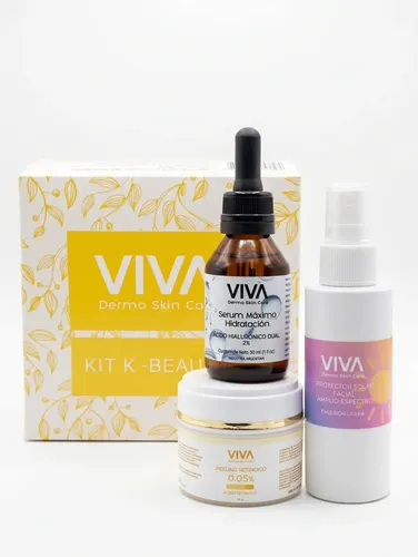 Kit Rutina Facial K -beauty (retinóico+hialurónico+fps)