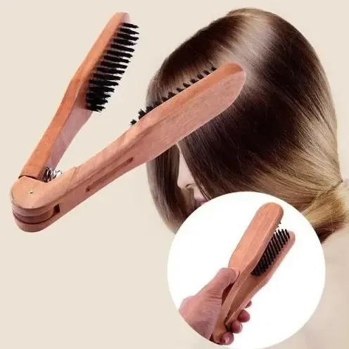 J Peine Alisador For Cabello, Pinza, Cepillo, Plancha Doble