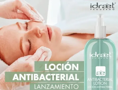 Loción Antibacterial Idraet X 500ml. Hipoalergénica.