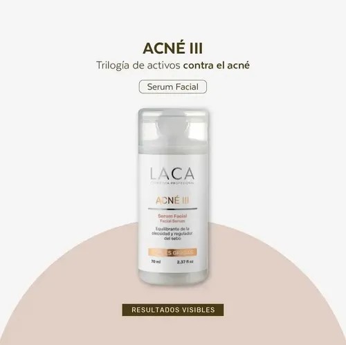 Serum Acne Iii Con Niacinamida Equilibrante Regulador Laca