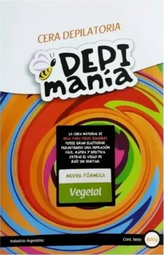 Cera En Bandeja Natural O Vegetal X800g Depimania