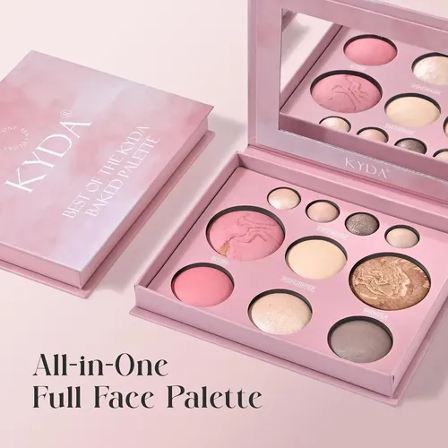 Paleta De Maquillaje The Best Of The Baked De 10 Colores, Ta