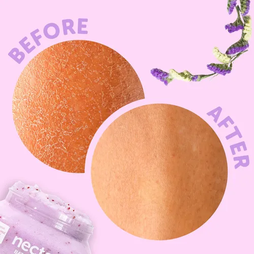 Golosinas De Baño Con Néctar Y Exfoliante Corporal Sugar Con