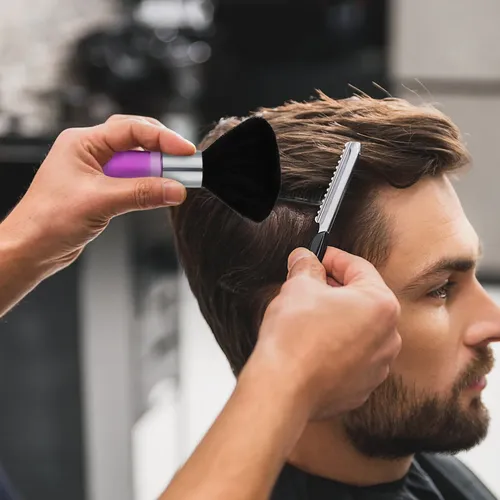 Set De 2 Peines Para Corte Y Limpieza De Cabello Para Barber