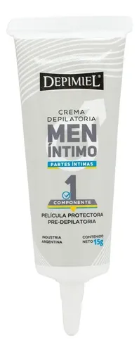 Crema Depilatoria Depimiel Men Íntimo Para Zona Íntima Piel