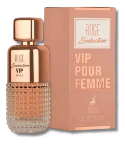 Perfume Maison Alhambra Rose Seduction Vip Pour Femme 100ml