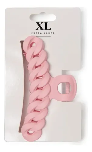 Broche De Pelo Grande Xl Extra Large Pier Rosa Rosa