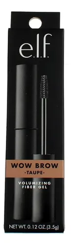 Gel Para Cejas E.l.f. Cosmetics Wow, Con Fibras, Tono Taupe,