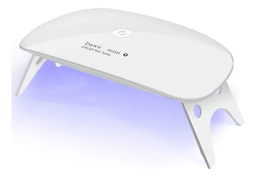Secador De Uñas Uv Led Mini Kepma 6w Portátil Blanco