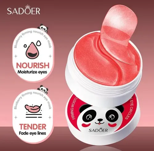 Parches Para Ojeras Colágeno Antiojeras Manzana Sadoer Caja