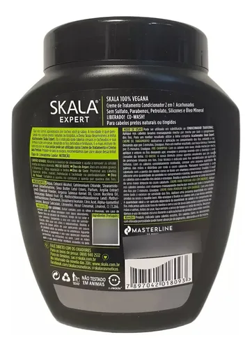 Mascara Skala Crema Tratamiento Acachonados Rizos 1kg
