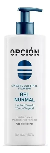Gel Modelador Efecto Humedo Normal Opcion X 660 G