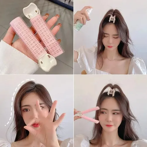 Y* Clip De Peinado Para Dar Volumen Al Cabello De 4 Piezas, Rosa