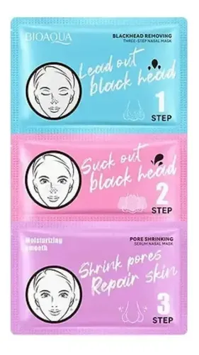 Mascarilla Puntos Negros 3 Pasos Bioaqua Tipo De Piel Todo Tipo De Piel