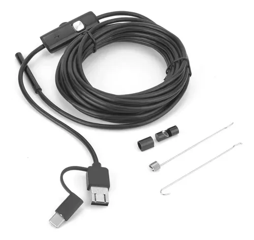Boroscopio Camara Inspeccion Usb Endoscopica Celular 5m