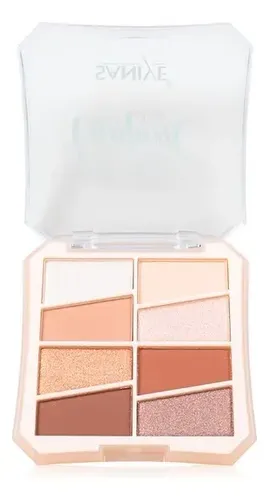 Paleta Sombras De Ojos Carnival Tonos Saniye  Maquillaje X8