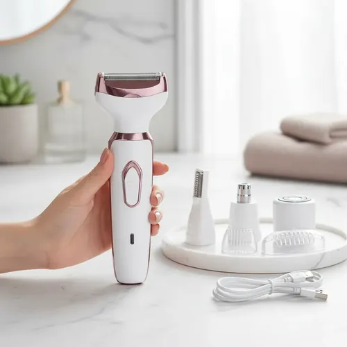 Depiladora Mujer 4 En 1 Recargable Afeitadora Eléctrica