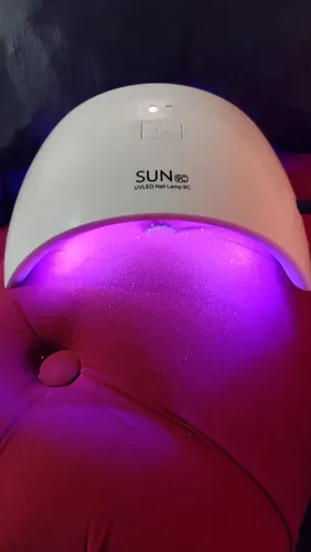 Cabina Para Uñas Sun 9c Uvled Nail Lamp Blanca (Reacondicionado)