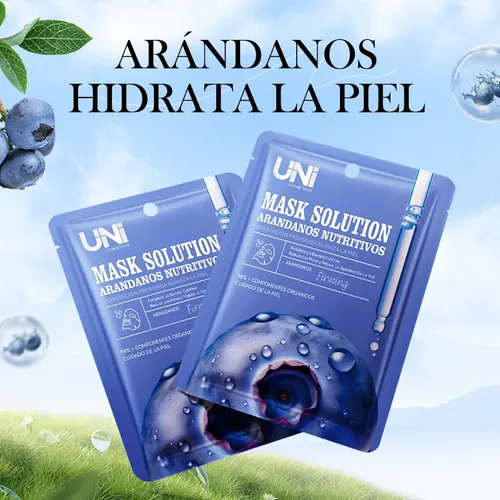Mascarilla Facial Arandanos Uni 25g