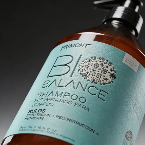 Primont Bio Balance Shampoo Vegano Low Poo Pelo Rulos 500ml