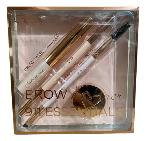 Kit Para Cejas 911 Diferentes Colores Beauty Creations Color Medium Brown