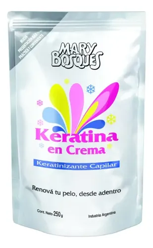 Mary Bosques Keratina En Crema + Crema De Coco Doypack  250g